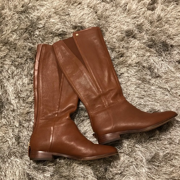Louise et Cie Shoes - Louise et Cie leather Zaya brown tall boots riding